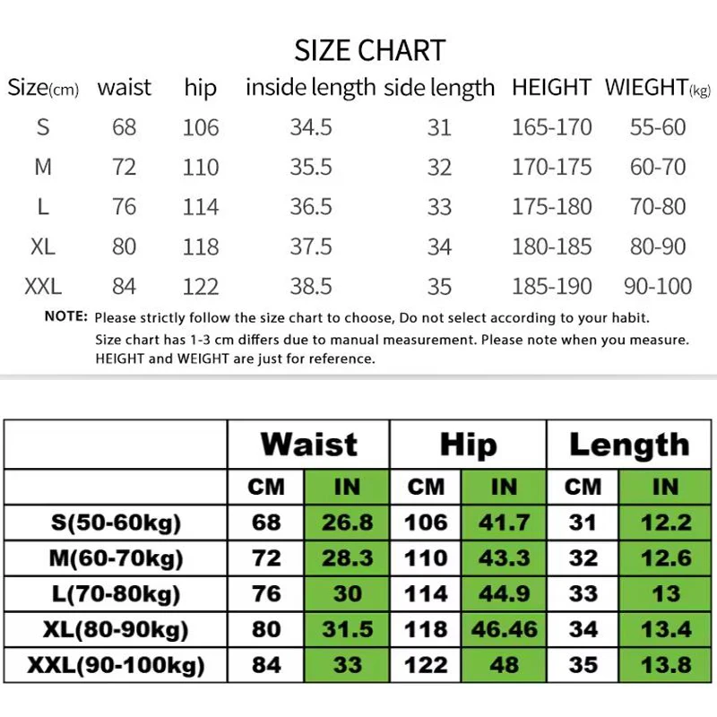 Men's Double Layer Shorts Summer Quick-drying Shorts Casual Fashion Male Clothing Beach Bottoms 2 in 1 Black Gyms Short Pant Men