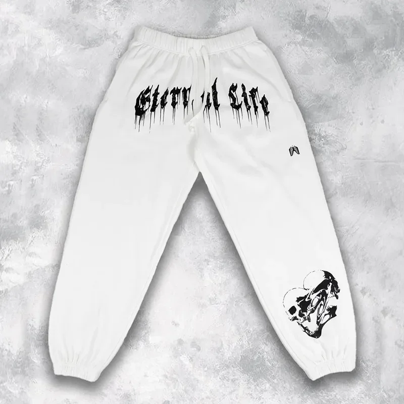 2025 European and American Men's New Year Wear Sports Pants Casual Sports Training Pants Men's Gym Pants