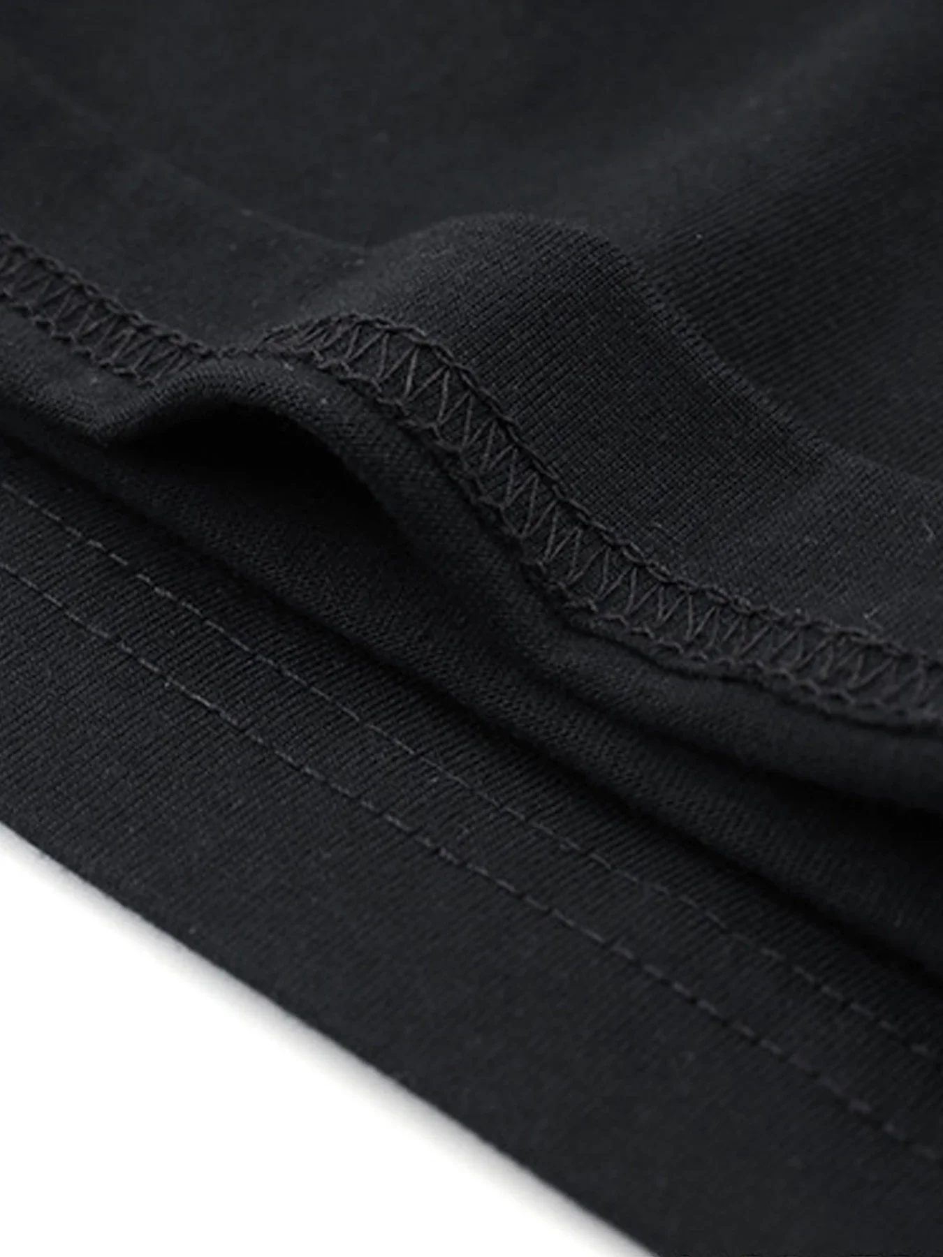 Men's Cotton T-shirt Front Back Print Half Sleeve T-shirt Men's Cotton Summer Loose Oversized Casual O-neck Male Tees