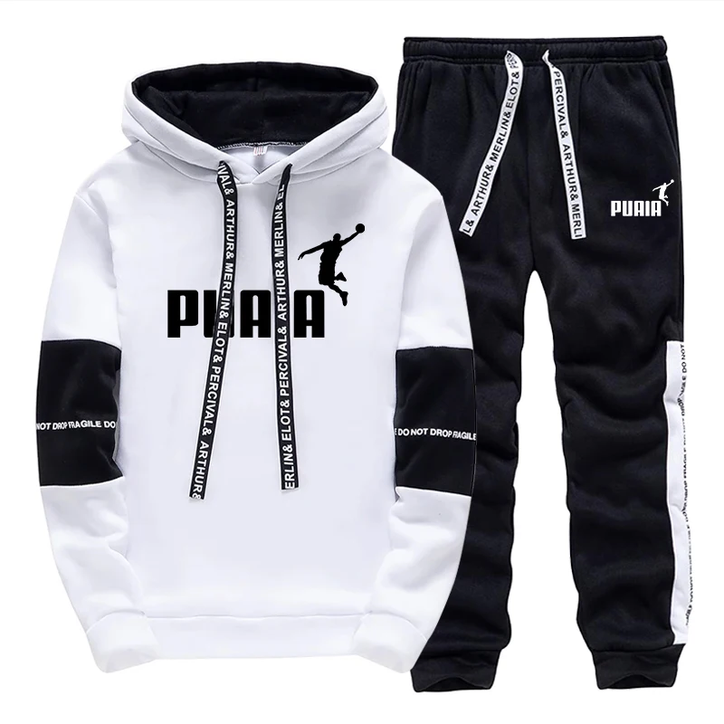 Men's Set/Hoodie/Pants 2026 Autumn Winter Daily Casual Sports Hooded Sweatshirt Sweatpants Home Outdoor Comfort Warm Sportswear