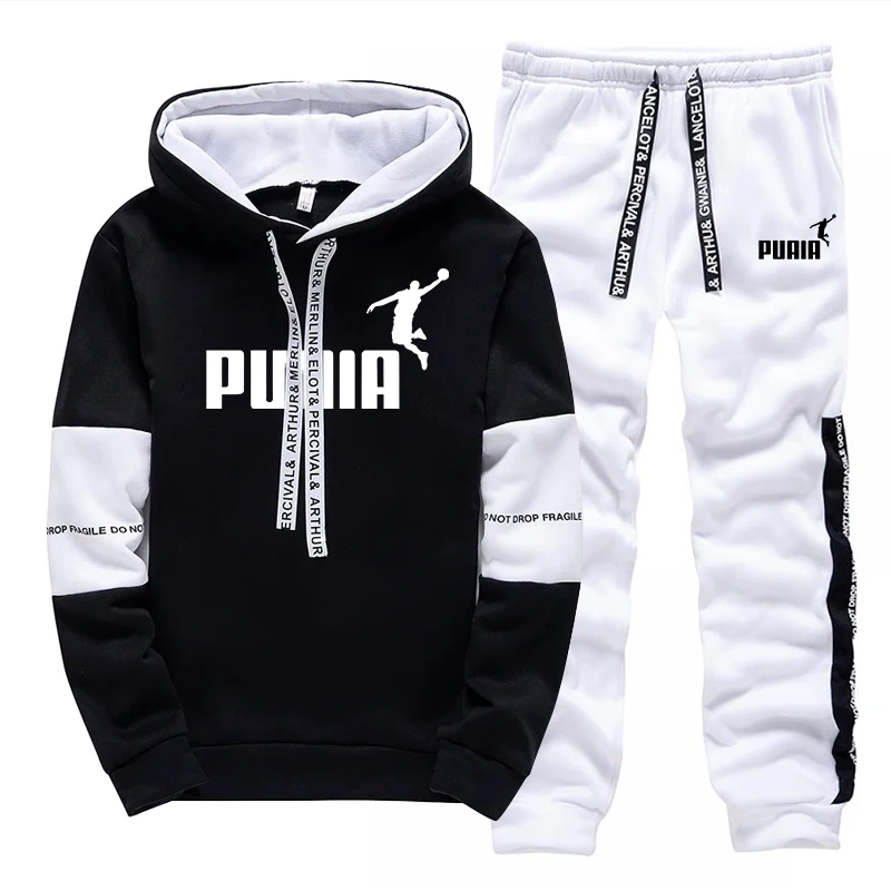 Men's Set/Hoodie/Pants 2026 Autumn Winter Daily Casual Sports Hooded Sweatshirt Sweatpants Home Outdoor Comfort Warm Sportswear