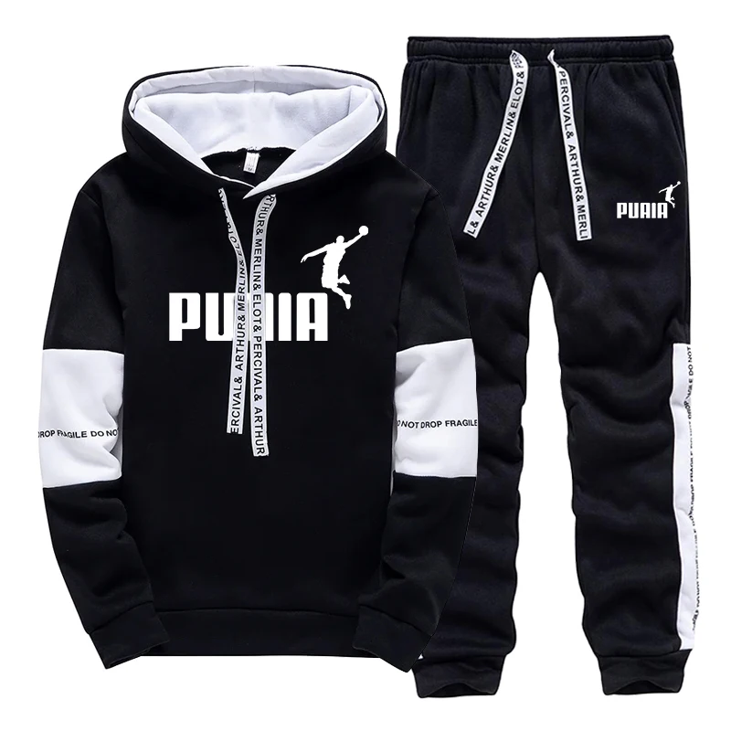 Men's Set/Hoodie/Pants 2026 Autumn Winter Daily Casual Sports Hooded Sweatshirt Sweatpants Home Outdoor Comfort Warm Sportswear