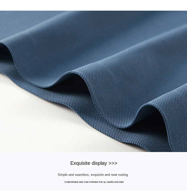 Selected popular nylon fabric, dad's summer clothing, middle-aged men's short sleeved T-shirt, summer ice silk quick drying, mid