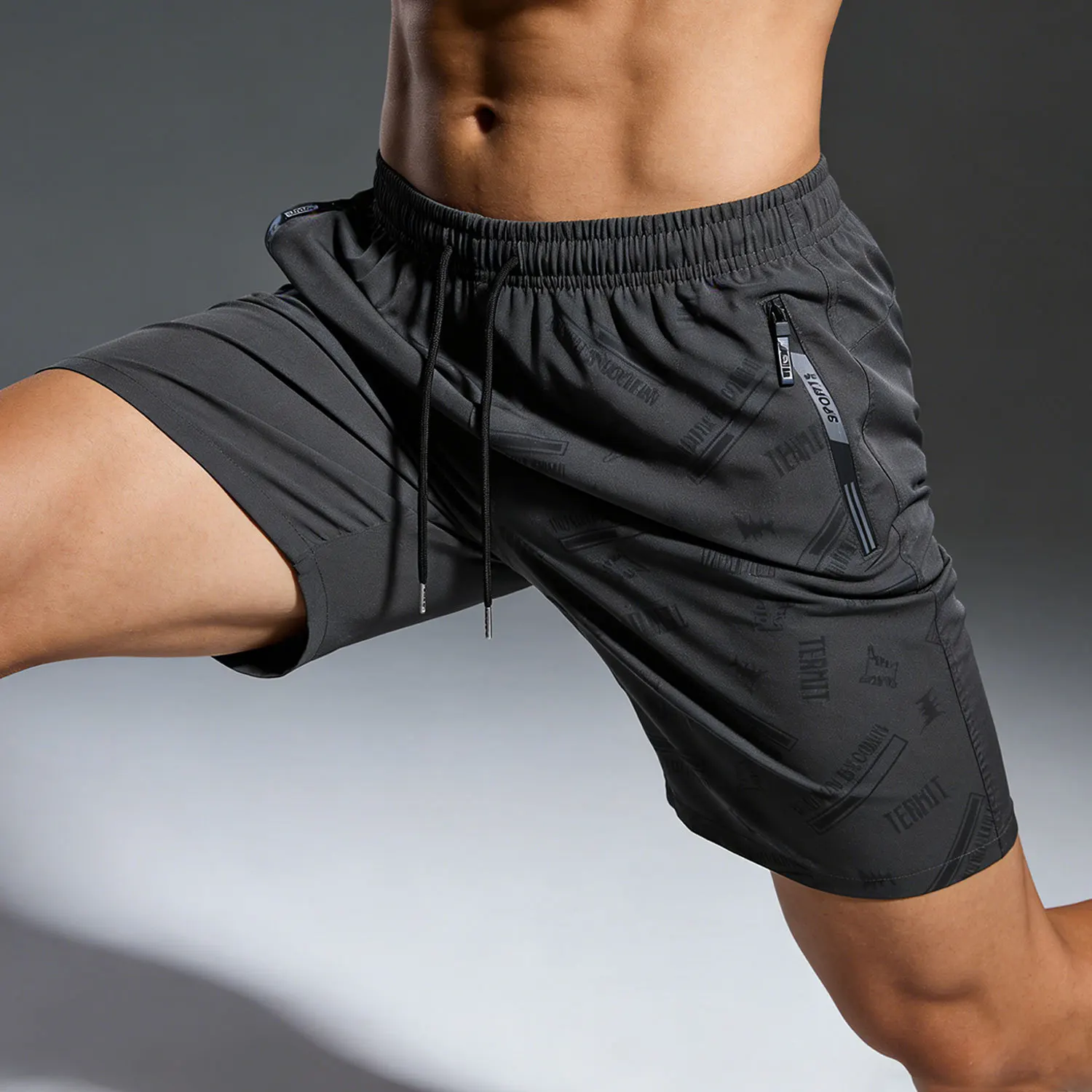 Sports Shorts Men's Summer Quick-Drying Breathable Cool Fitness Sports Shorts Football Fishing Man Gift Swim Trunks Shorts Male