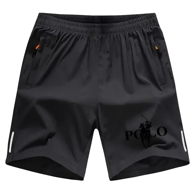 Summer Men Shorts Ice Silk Running Gym Sport Shorts Quick Dry Breathable Beach Short Pant Fitness Jogging Cool Casual Sportswear