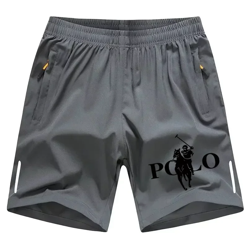 Summer Men Shorts Ice Silk Running Gym Sport Shorts Quick Dry Breathable Beach Short Pant Fitness Jogging Cool Casual Sportswear