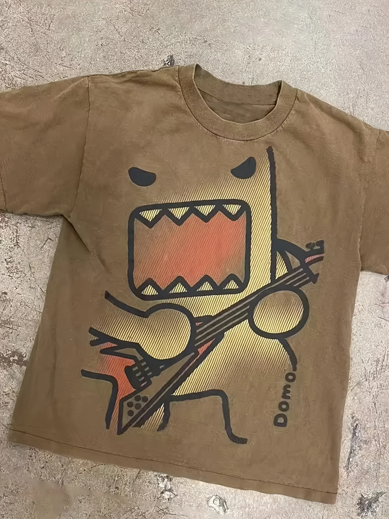 T-shirt Y2K Summer Outfit New Printed T-shirt American Trend Short Sleeved Street Hip-hop Retro Future Loose Top