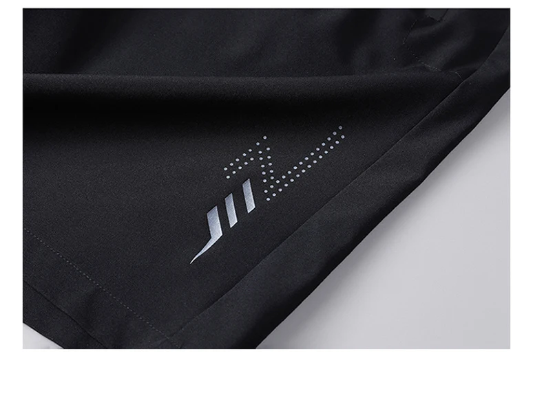 Summer Classic Joggers Men's Shorts Gym Fitness Quick Dry Running Sports Board Shorts New Summer Casual Bottom Zipper Pockets