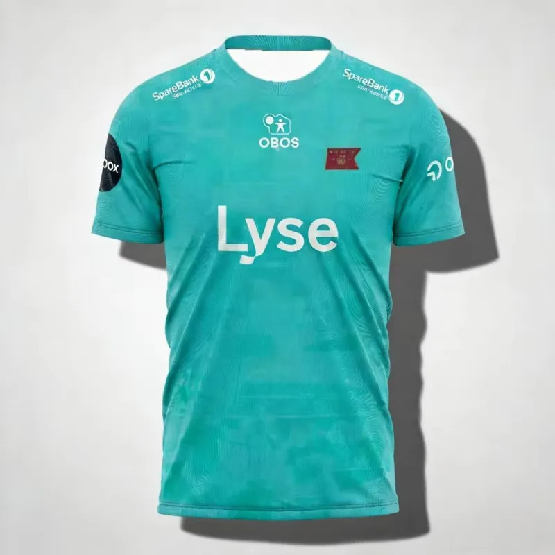Eliteserien Viking Home Football Jersey Autumn Sports Leisure Dry Quickly Men Children's Clothing Tee Y2k Woman Family Kids Tees