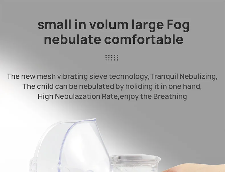 CONTEC VET Veterinary Handheld Portable Mesh Nebulizer Silent Ultrasonic Nebulizer NE-M01 VET
