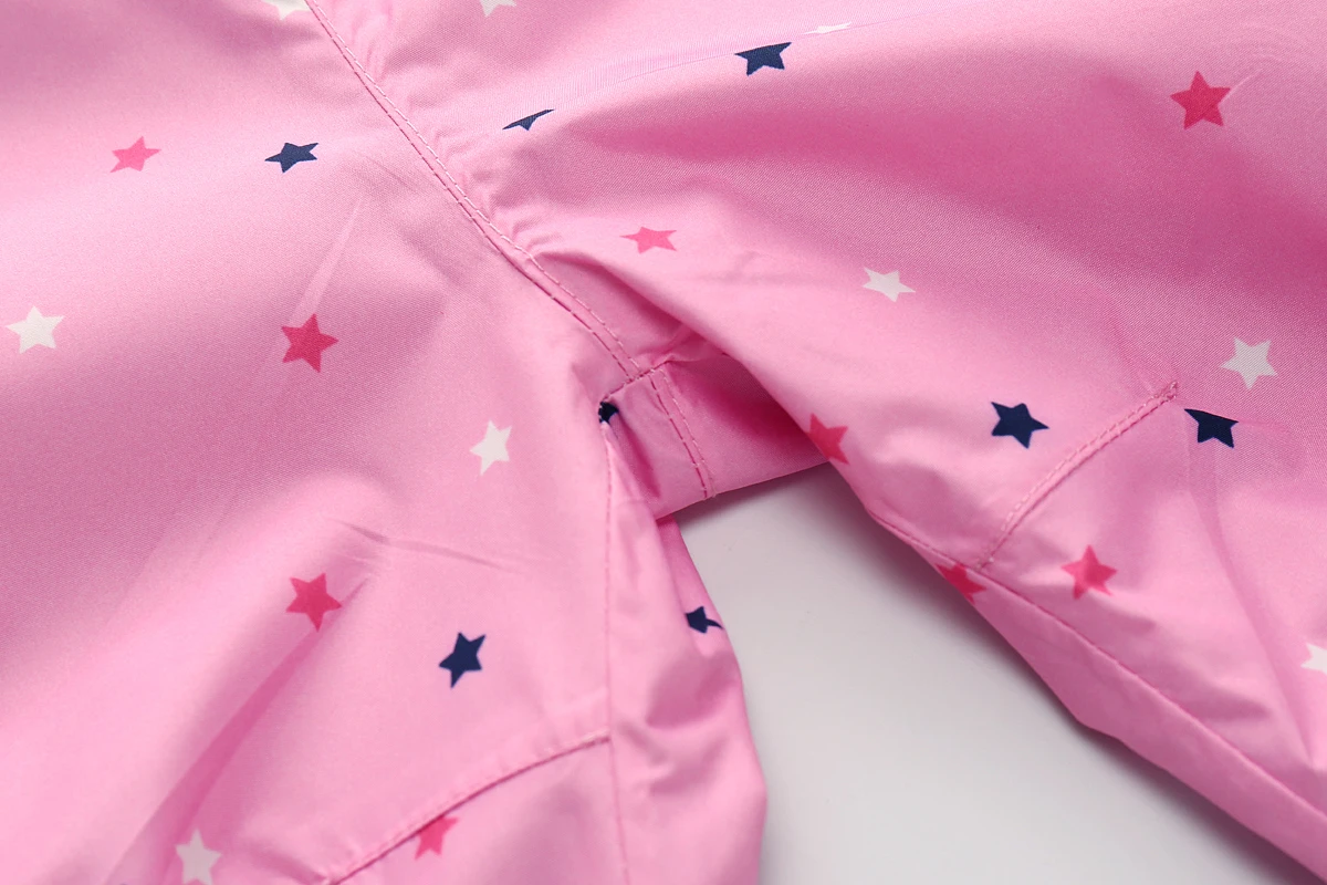 HONEYKING Baby Raincoat Suit Children's Clothing Set Waterproof Overalls Girls Jumpsuit Jacket And Pants Combo for Kids