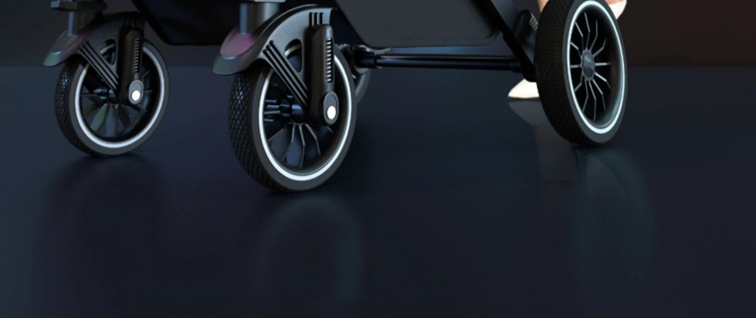 Lightweight baby stroller baby stroller 0 to 3 years Baby stroller with baby comfort Sit and lie multiple child stroller