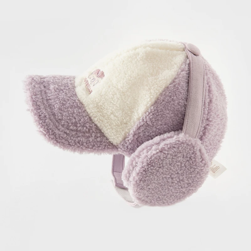 Dave Bella Baby Girl Ear Protection Hat Children Earmuffs Cap Fashion Design Removable Winter Warm Hats DK4237419
