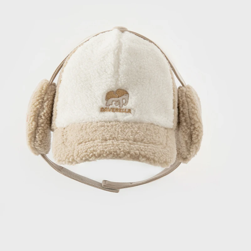 Dave Bella Baby Girl Ear Protection Hat Children Earmuffs Cap Fashion Design Removable Winter Warm Hats DK4237419