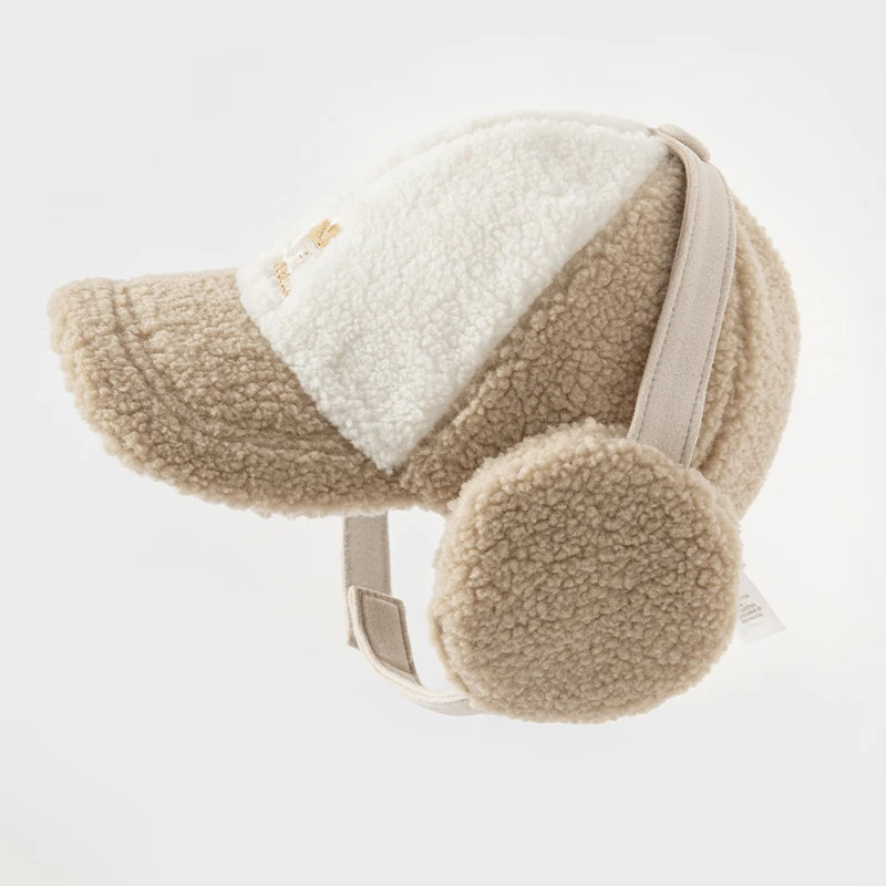Dave Bella Baby Girl Ear Protection Hat Children Earmuffs Cap Fashion Design Removable Winter Warm Hats DK4237419