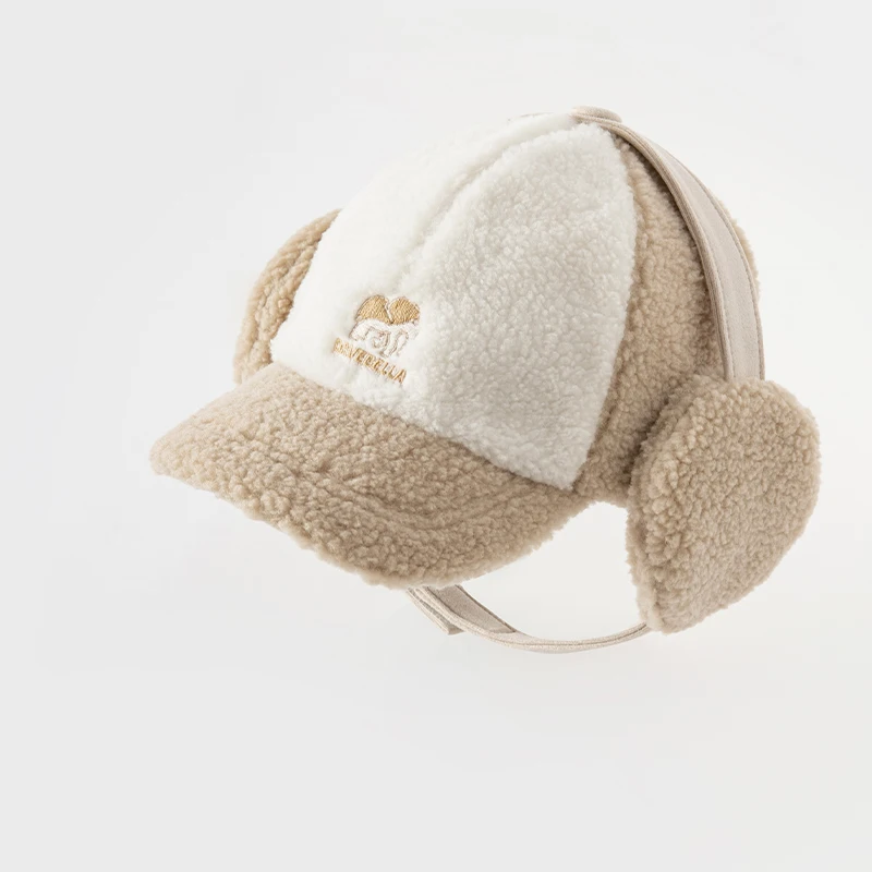 Dave Bella Baby Girl Ear Protection Hat Children Earmuffs Cap Fashion Design Removable Winter Warm Hats DK4237419