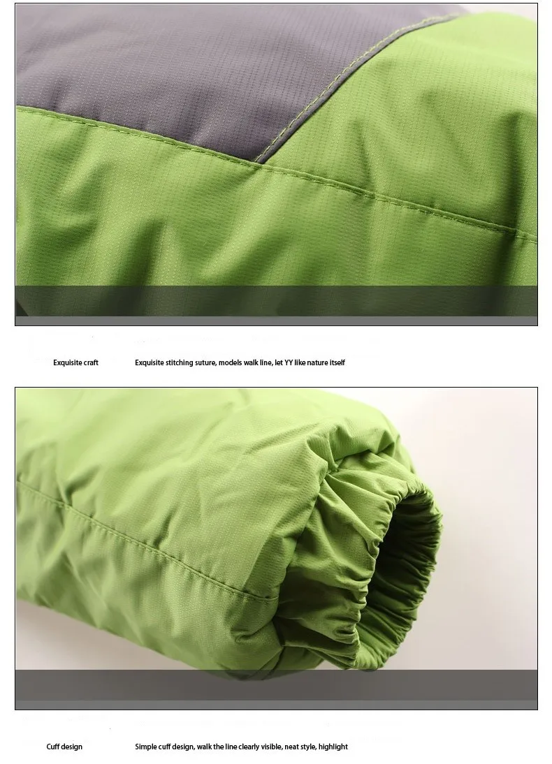 Winter Warm Fleece Padded Thick Child Coat Waterproof Contrast Detachable Hood Zipper Girls Boys Jackets Kids Outfits 3-12 Years