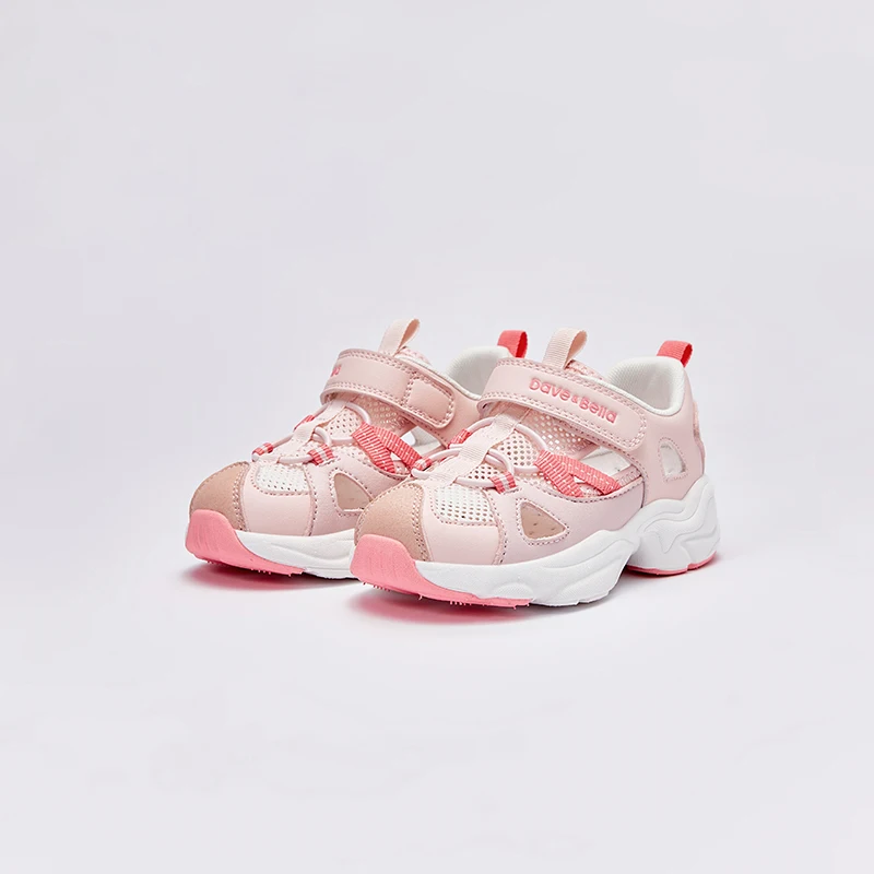 Dave Bella Kids Children Sandals Boys Girls Shoes 2025 Summer Boys Baby Hollow Out Breathable Mesh Casual Sneakers DB2240278