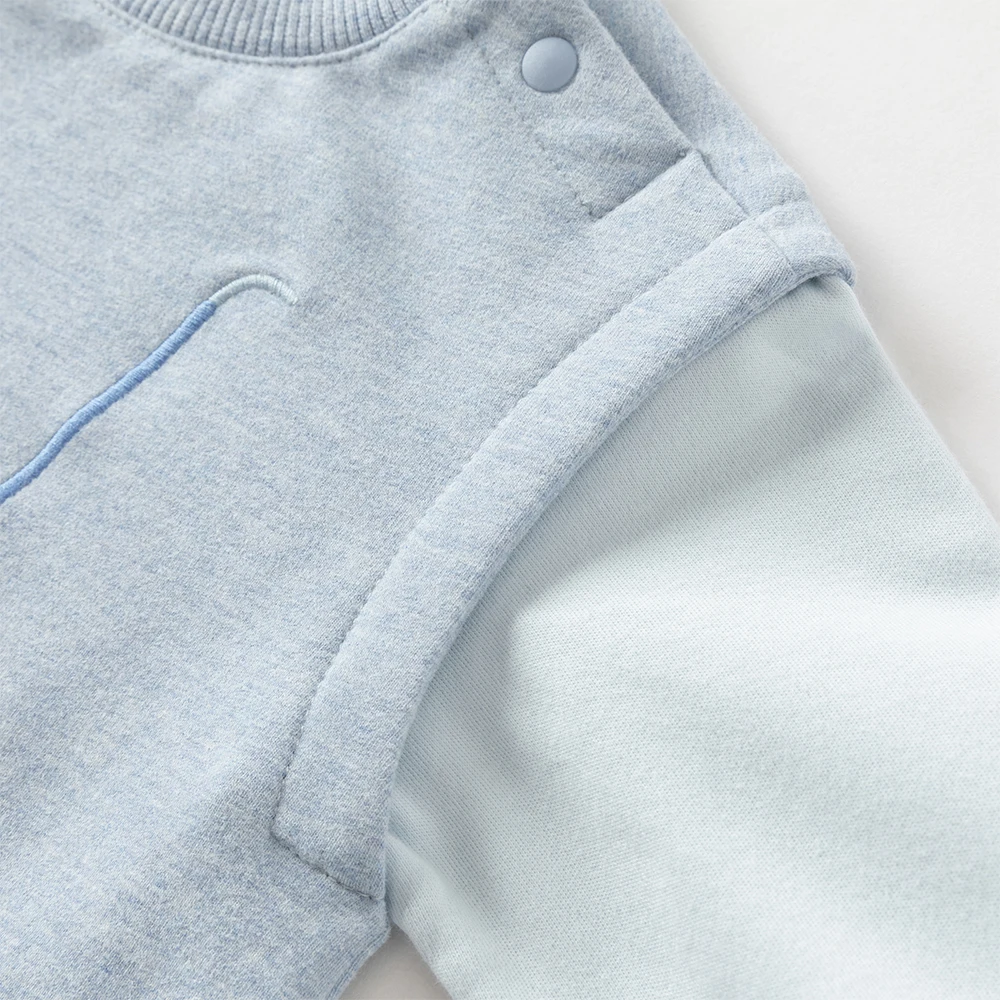 Dave Bella Baby Jumpsuit Boys Autumn Spring Romper Gentle Long Sleeve Cotton 3-24 Monthes Newborn Creeper DB3252953