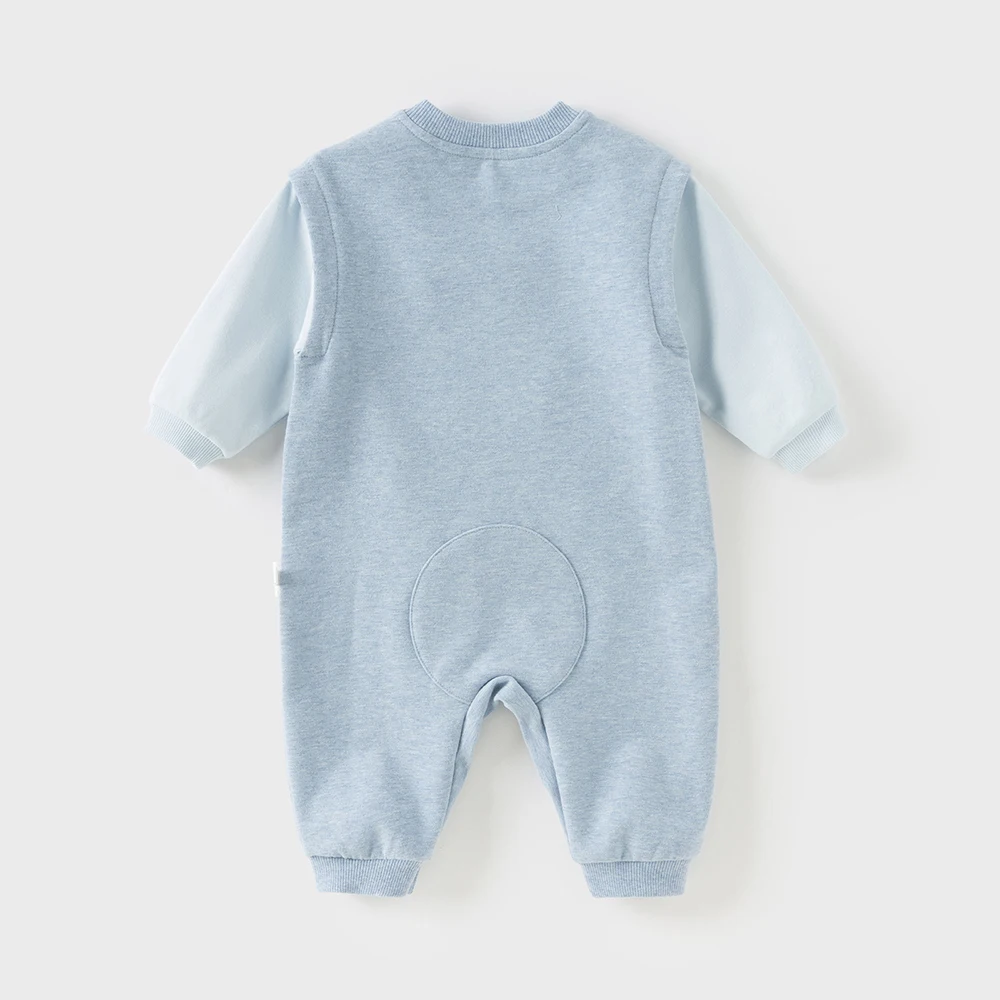 Dave Bella Baby Jumpsuit Boys Autumn Spring Romper Gentle Long Sleeve Cotton 3-24 Monthes Newborn Creeper DB3252953