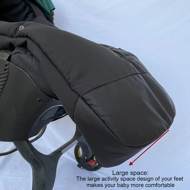 Stroller Accessories Footmuff Waterproof Warm Compatible With Doona Stroller, Universal Car Seat