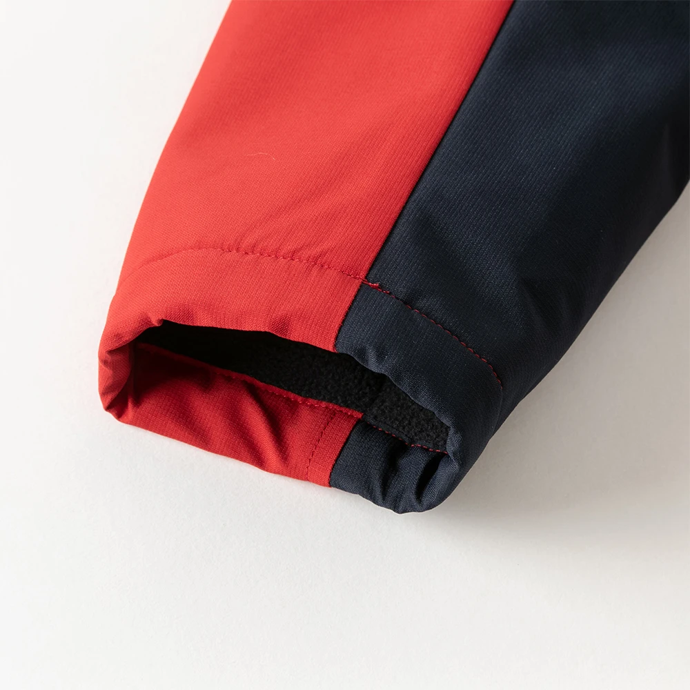 Dave Bella Boys Winter Autumn Warm Windproof Jacket Children Waterproof Hoodie Polar Fleece Outerwear Kids Clothing DK4254673