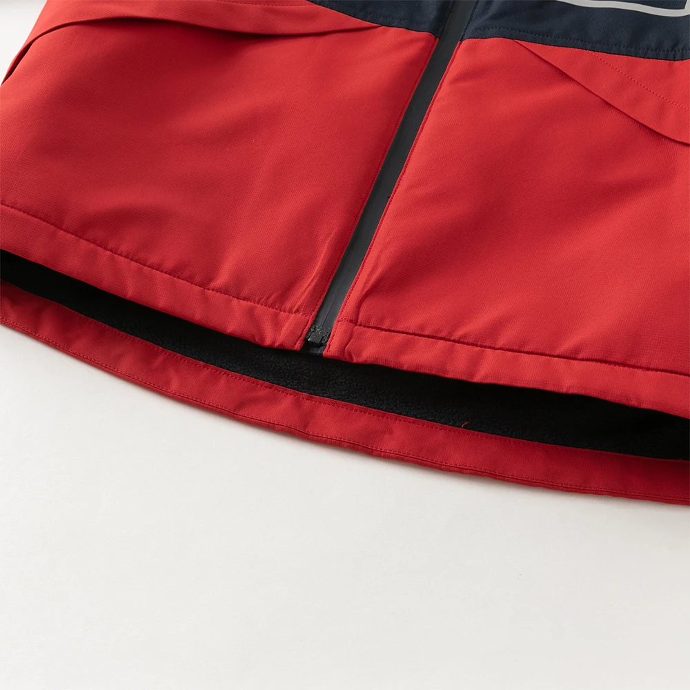 Dave Bella Boys Winter Autumn Warm Windproof Jacket Children Waterproof Hoodie Polar Fleece Outerwear Kids Clothing DK4254673