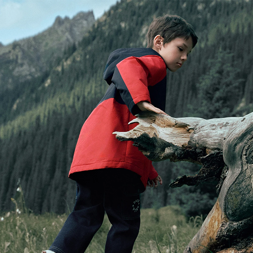 Dave Bella Boys Winter Autumn Warm Windproof Jacket Children Waterproof Hoodie Polar Fleece Outerwear Kids Clothing DK4254673