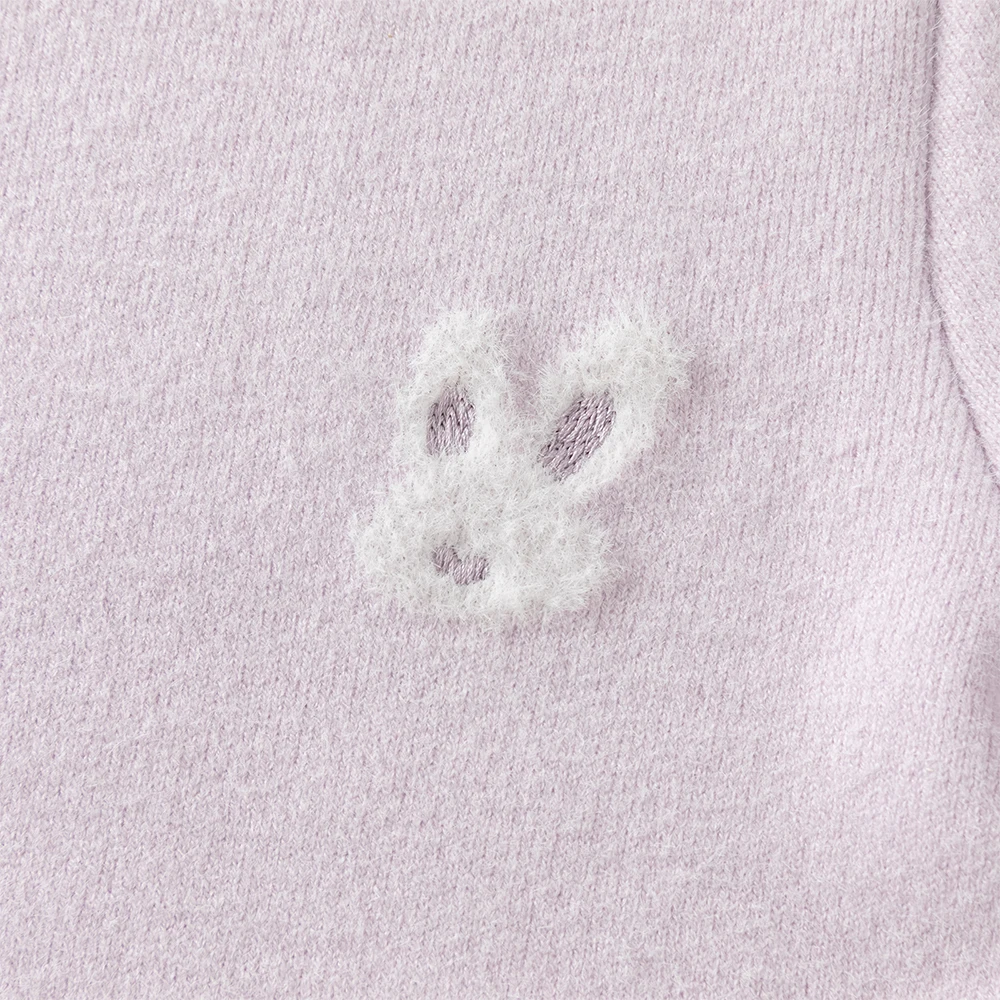 Dave Bella Girls Knitted Sweater Autumn Winter Warmth Children Plush Soft Pullover Fashion Top Outerwear Kids Clothing DB4253989