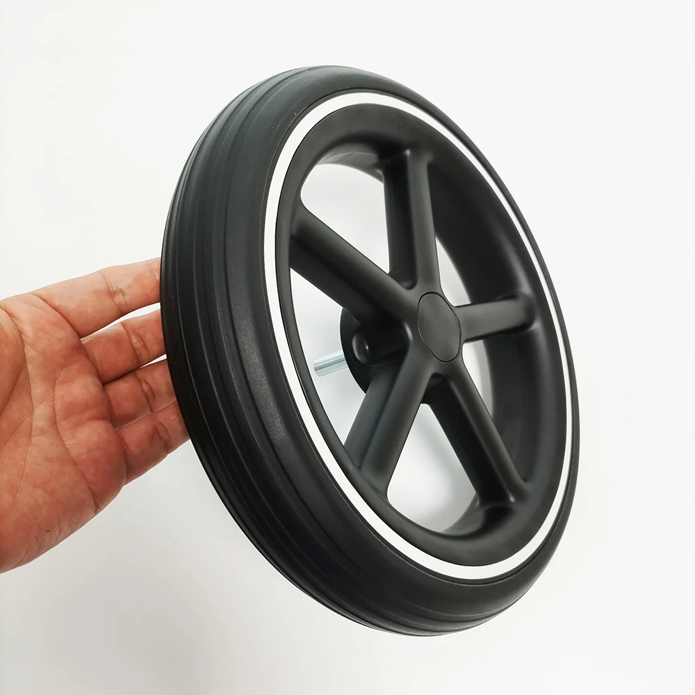 Rear Wheel For Twin Baby Stroller Cybex Gazelle S Back One 28CM Out Diameter Direct-Pull Type Replacement Baby Buggy Accessories