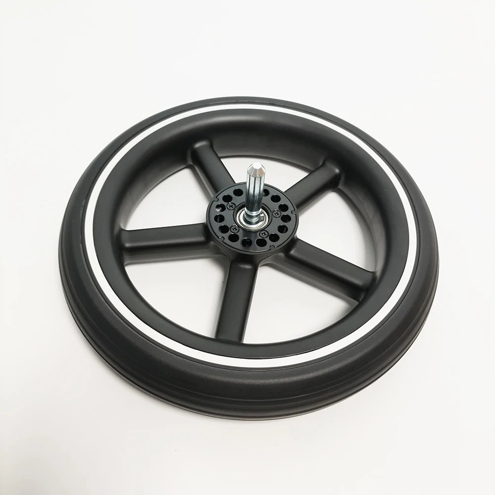 Rear Wheel For Twin Baby Stroller Cybex Gazelle S Back One 28CM Out Diameter Direct-Pull Type Replacement Baby Buggy Accessories