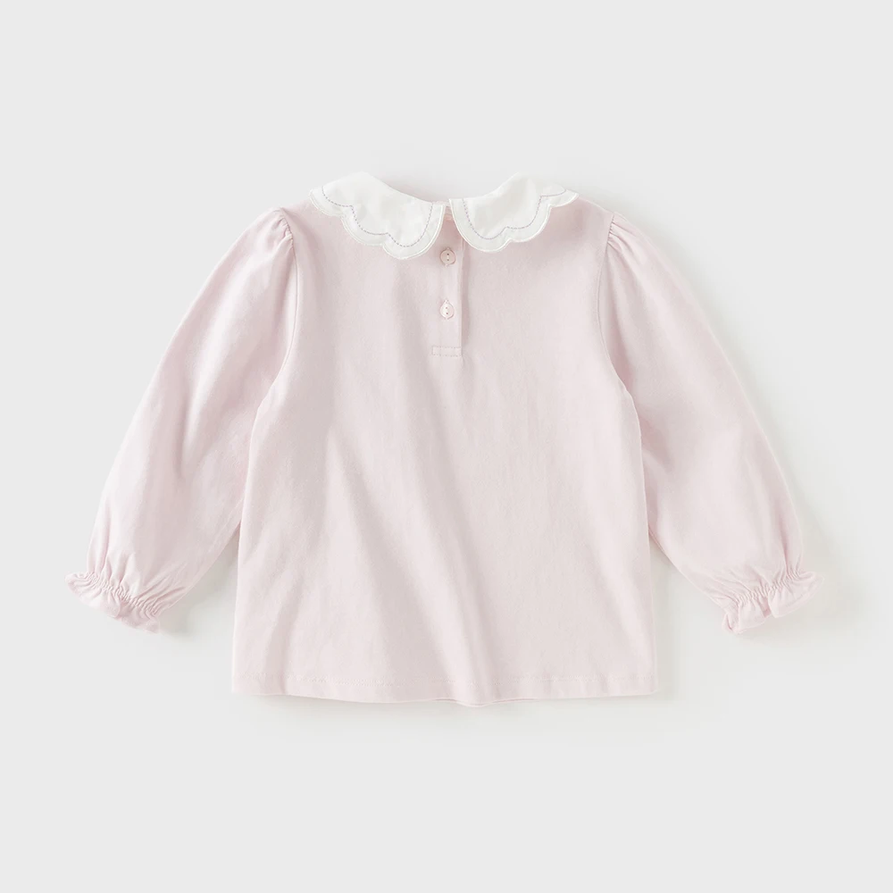 Dave Bella Girls Baby Long Sleeves T-Shirt Top Autumn Comfortable Casual Sweet Cute Children 's Bottoming Shirt Party DB3252846