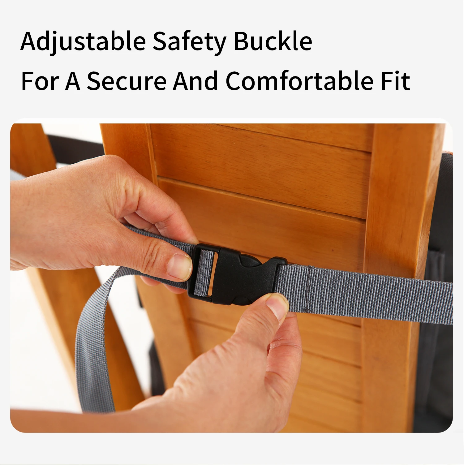 Fashion 2-IN-1 Seat Suit Multi-functional Anti-slip Booster Seat +Diaper Bag Portable Dining Chair Seat Cushion Convenient 1-3Y