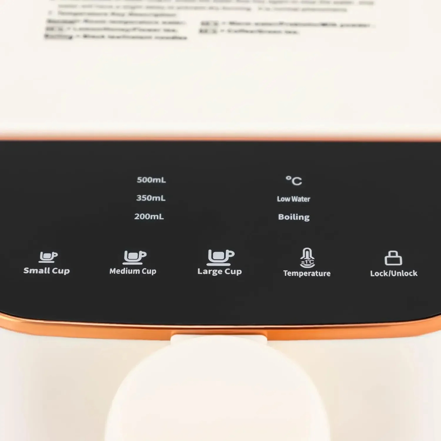 NEWEST 220V2000W Instant Water Dispenser for Household, 3L Capacity, 3S Heating Time, with Quantitative Water Dispenser Function