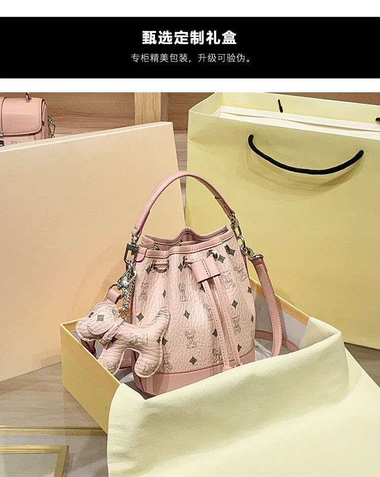 Unique High-End Vintage Diaper Bag For Women Simple Leather Crossbody Handbag Luxury Designer Minimalist Shoulder Tote Large