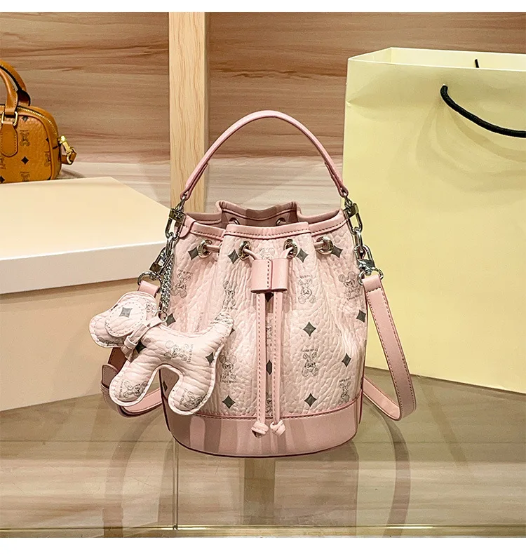 Unique High-End Vintage Diaper Bag For Women Simple Leather Crossbody Handbag Luxury Designer Minimalist Shoulder Tote Large