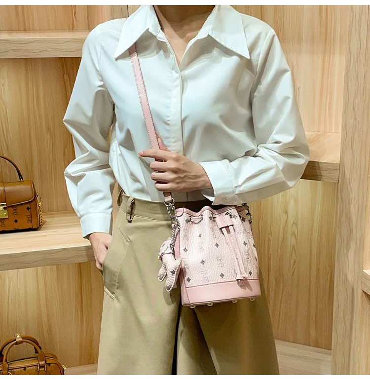 Unique High-End Vintage Diaper Bag For Women Simple Leather Crossbody Handbag Luxury Designer Minimalist Shoulder Tote Large