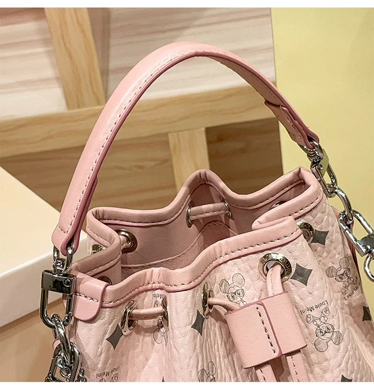 Unique High-End Vintage Diaper Bag For Women Simple Leather Crossbody Handbag Luxury Designer Minimalist Shoulder Tote Large