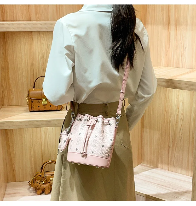 Unique High-End Vintage Diaper Bag For Women Simple Leather Crossbody Handbag Luxury Designer Minimalist Shoulder Tote Large