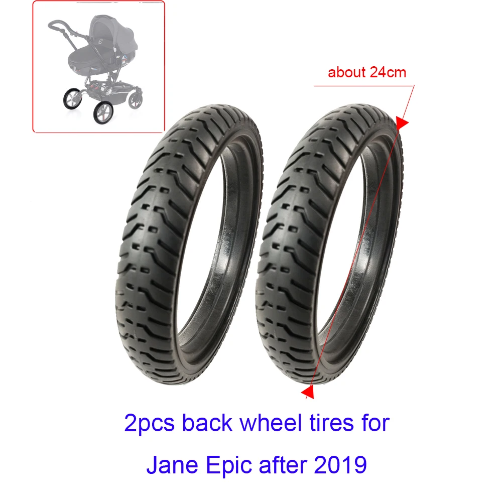 Custom Tire For Jane Epic (After 2019) Buggy Front Or Back Wheel Tyre Cover All Terrain PU Tubeless Baby Replacement Accessories