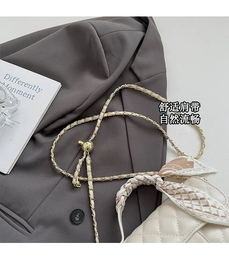 Elegant Vintage Diaper Bag Women Designer Crossbody Bag High-End Handbag Minimalist Chic Large Capacity Leather Tote Bag