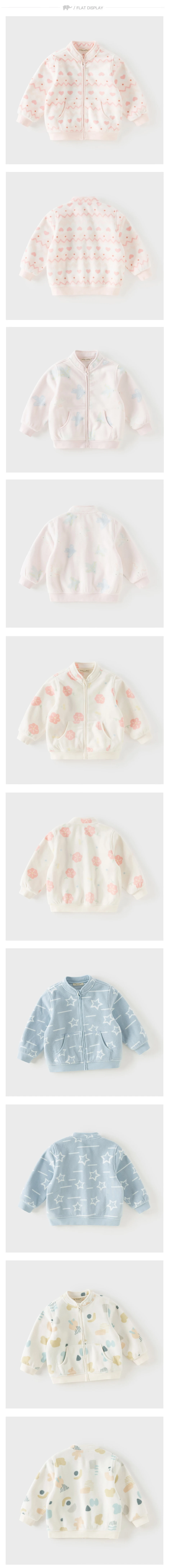 Dave Bella Children Autumn Jacket Girls Polar Fleece Topcoat Boys Long Sleeve Outerwear Kids Clothing Casual Cute Print DB396-JJ