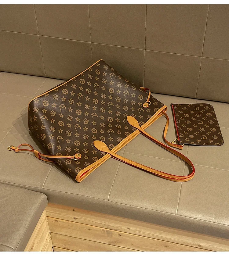 Large capacity shopping handbag, new fashionable women's chain strap shoulder bag, casual party women's bag