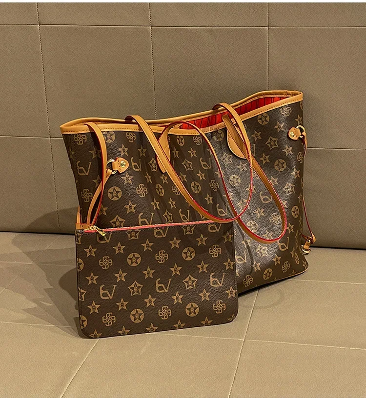 Large capacity shopping handbag, new fashionable women's chain strap shoulder bag, casual party women's bag