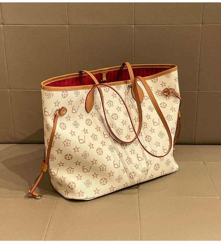Large capacity shopping handbag, new fashionable women's chain strap shoulder bag, casual party women's bag
