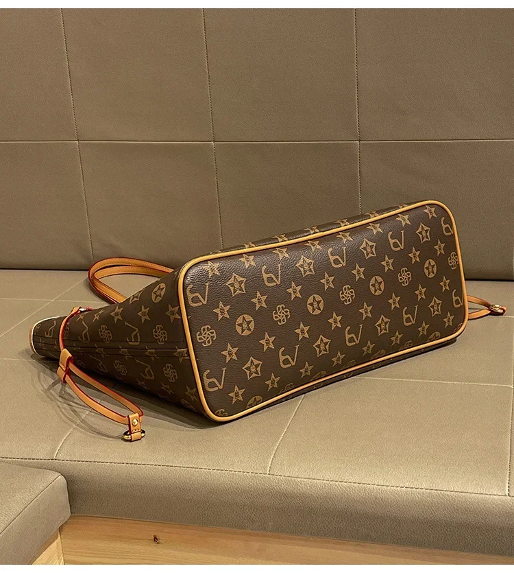 Large capacity shopping handbag, new fashionable women's chain strap shoulder bag, casual party women's bag