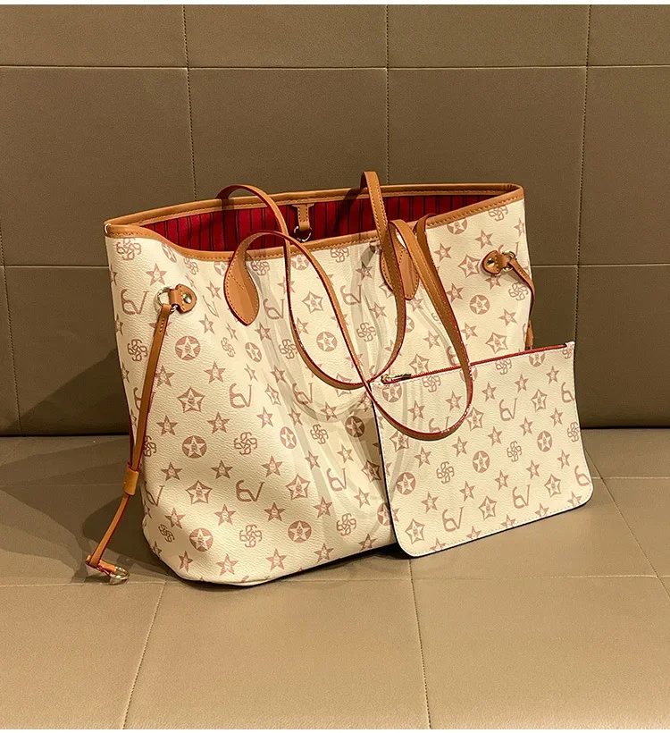 Large capacity shopping handbag, new fashionable women's chain strap shoulder bag, casual party women's bag