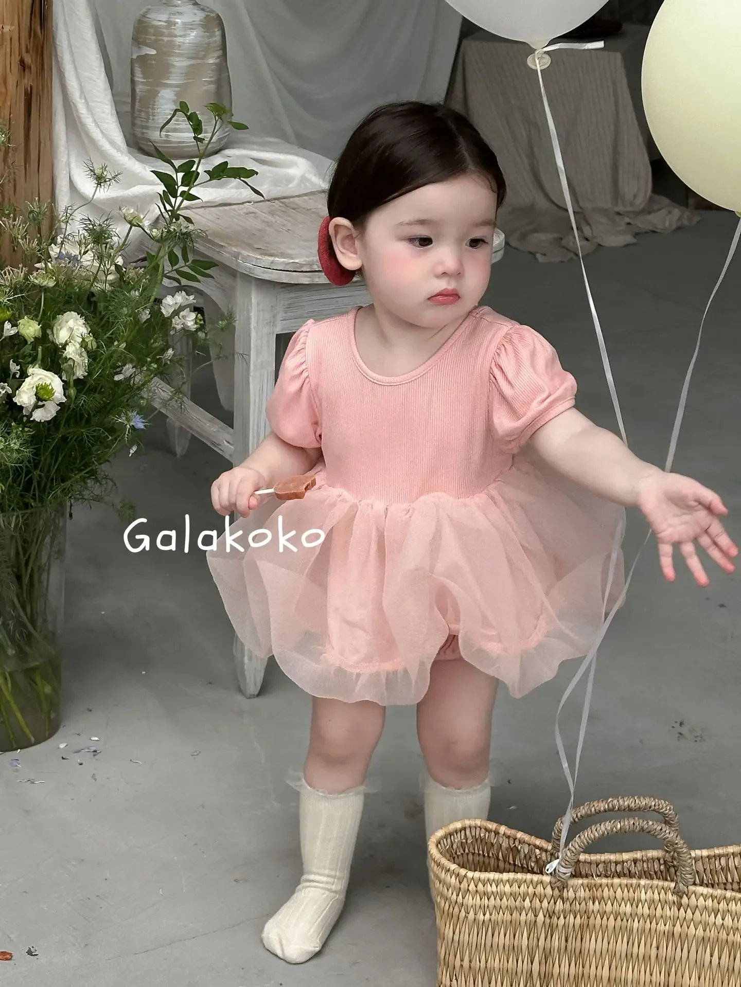 Somenie Summer baby and child conjoined triangle Ha Yi Sha dress crawling dress holiday outing princess dress girl sleeveless