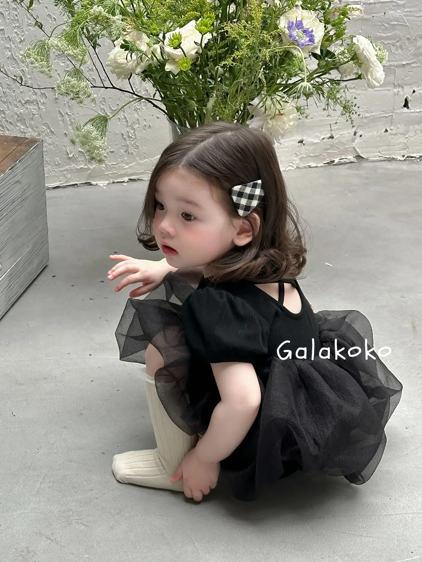 Somenie Summer baby and child conjoined triangle Ha Yi Sha dress crawling dress holiday outing princess dress girl sleeveless