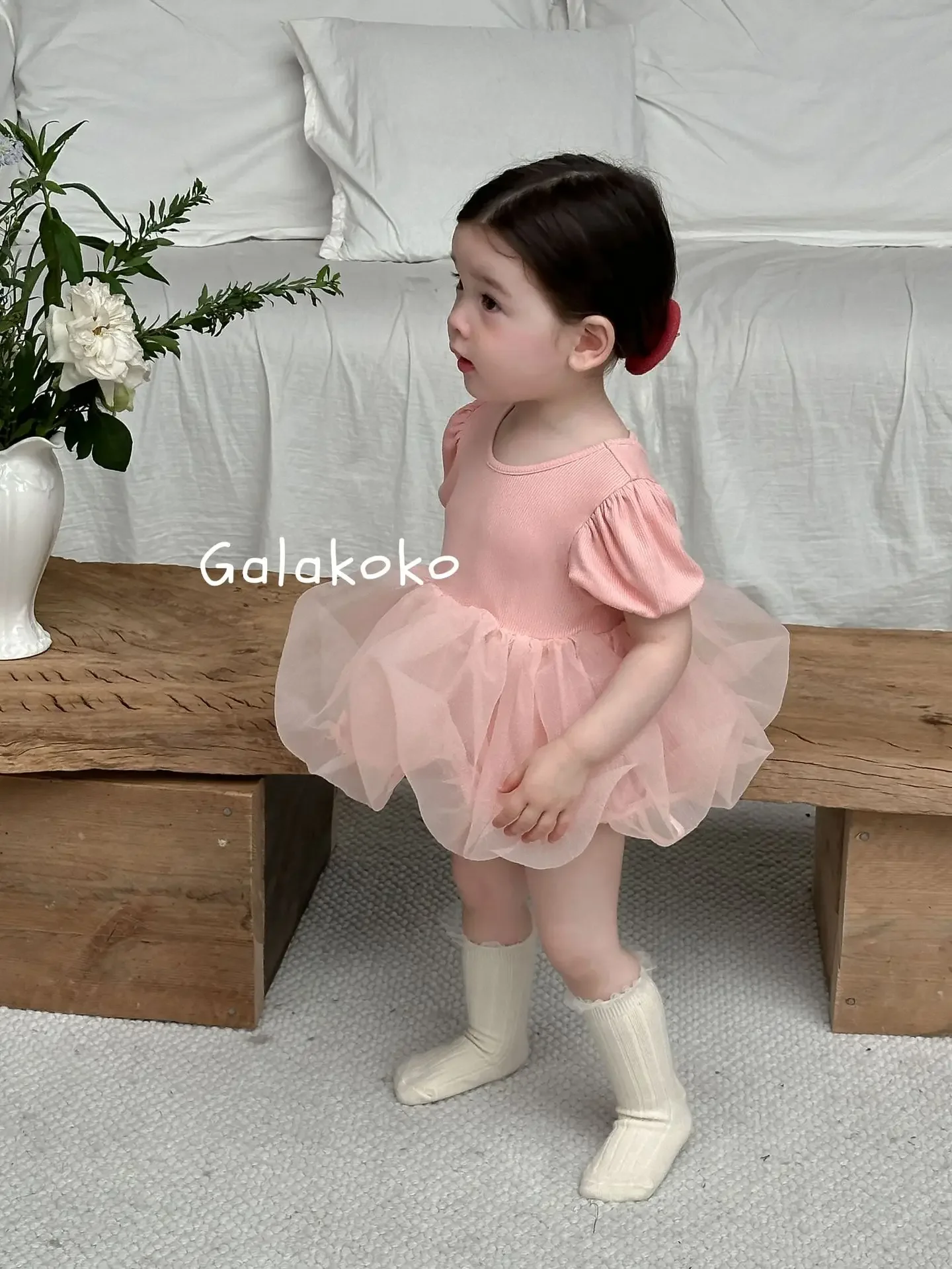 Somenie Summer baby and child conjoined triangle Ha Yi Sha dress crawling dress holiday outing princess dress girl sleeveless